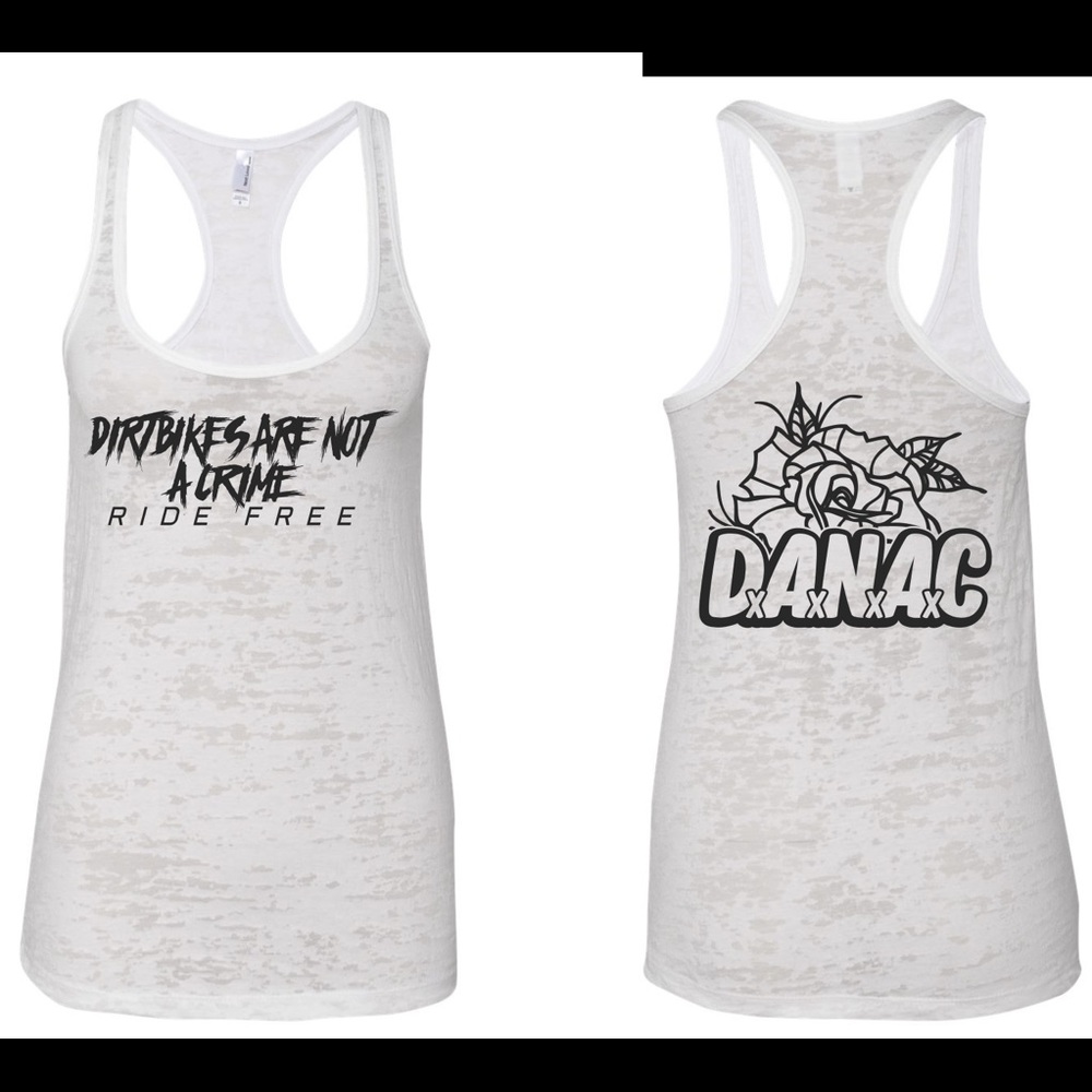 NWT Dirtbikes Are Not A Crime - DANAC Tank